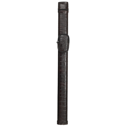 J&J America 1B/1S Alligator Hard Case - Brown