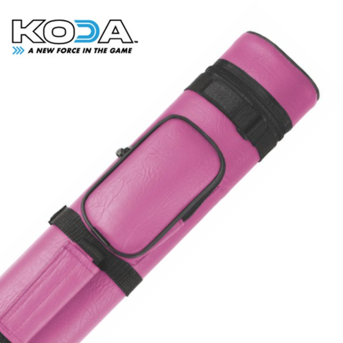 Koda Oval 2B/2S Hard Cue Case w/ Silk Sleeve - Pink