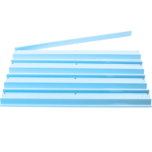 Mahjong Acrylic Racks and Pushers - Macaron Blue