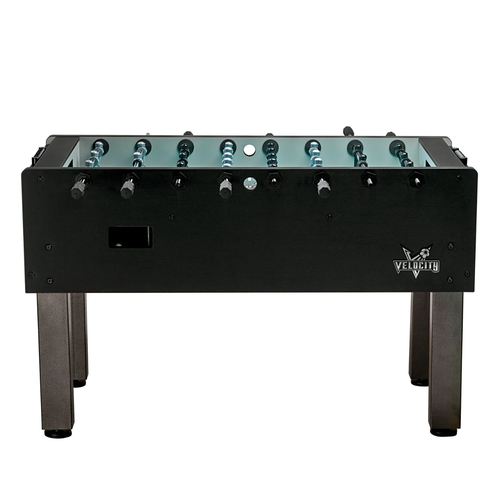 Velocity Black 3-Goalie Foosball Table