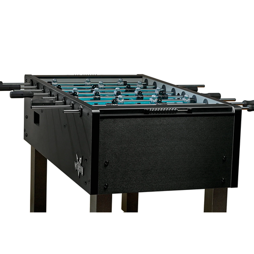 Velocity Black 3-Goalie Foosball Table