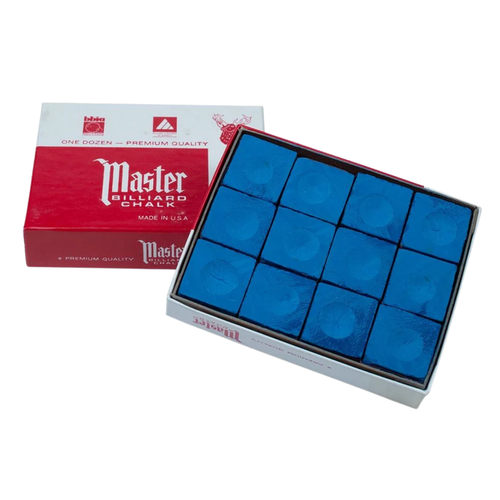 Master Cue Chalk - 1 Dozen
