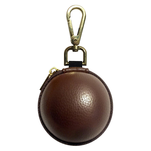 Ballsak Pro Brown & Brass Ball Case