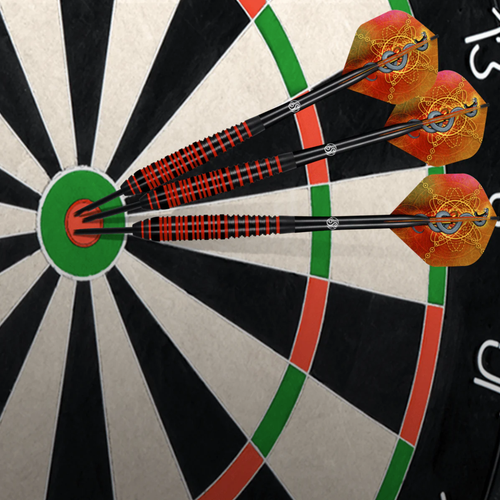 Shot Darts Mystic Steel Tip Darts 25g