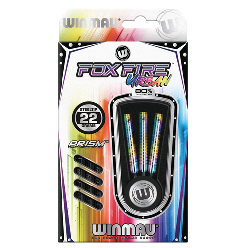 Winmau Foxfire Urban Steel Tip Darts 22g