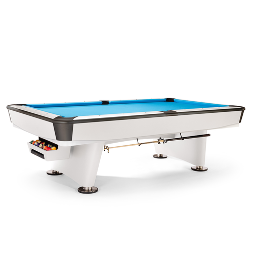Gold Crown VII 8' Modern White Pool Table
