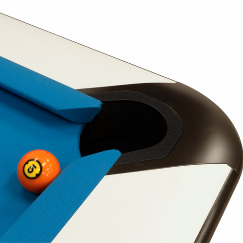 Gold Crown VII 9' Modern White Pool Table