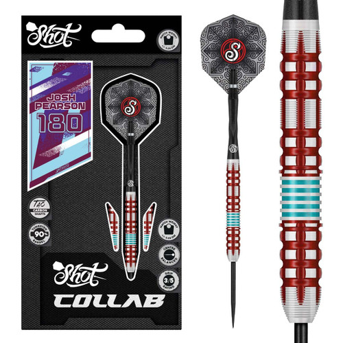 Shot Collab Josh Pearson Steel Tip Dart Set-23gm