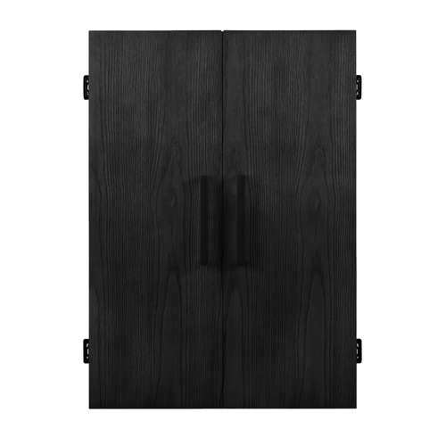 American Heritage Alta Dartboard Cabinet in Black Ash