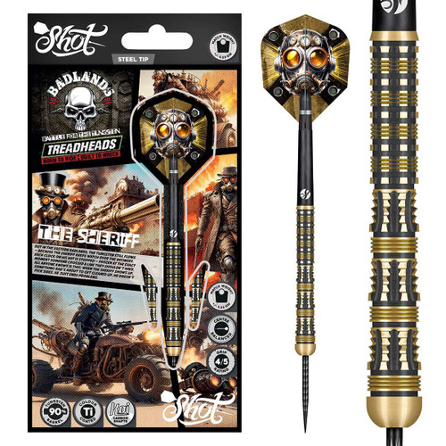 Badlands The Sheriff Steel Tip Dart Set-25gm