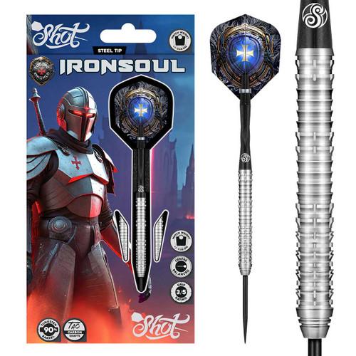 Future Knights Ironsoul Steel Tip Dart Set-23gm