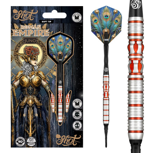 Roman Empire Juno Soft Tip Dart Set-18gm