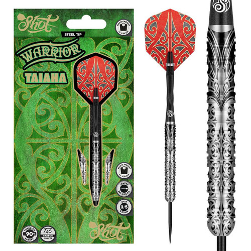 Warrior Taiaha Steel Tip Dart Set-30gm
