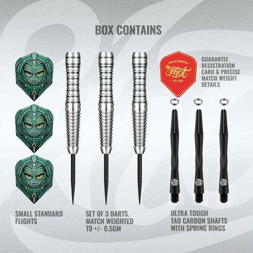 Tribal Weapon Toki Steel Tip Dart Set-28gm
