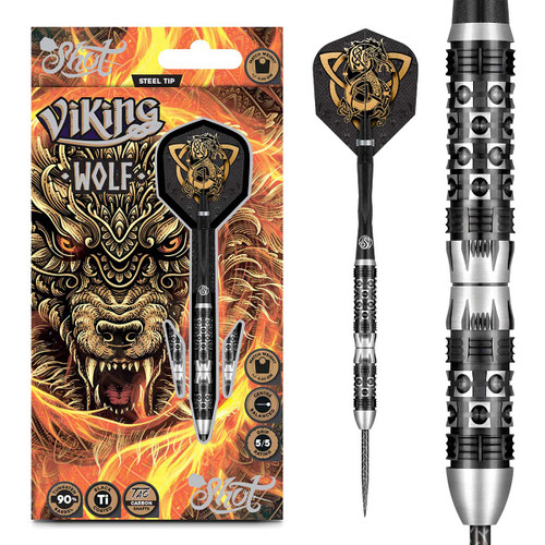 Viking Wolf Steel Tip Dart Set-23gm