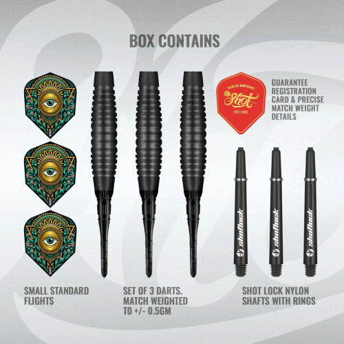 Zen Kensho Soft Tip Dart Set-18gm