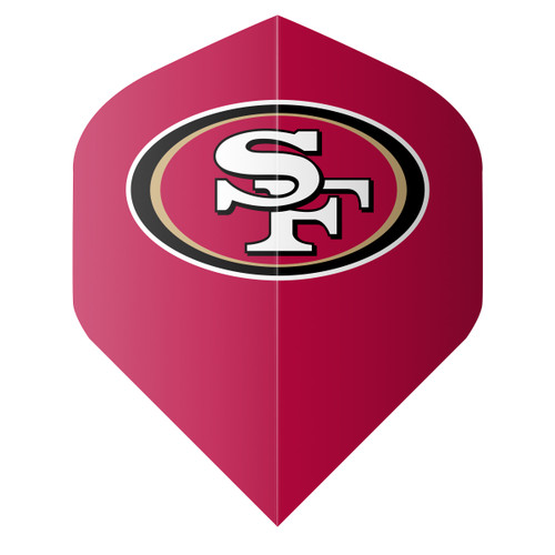 NFL 49ers Flight Set Red