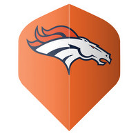 NFL Broncos Flight Set Orange