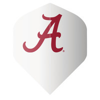 NCAA Alabama custom flight set White