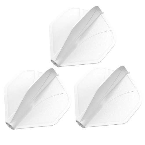 Shot Airfoil Molded Flight Set-White Standard