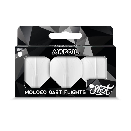Shot Airfoil Molded Flight Set-Clear Standard