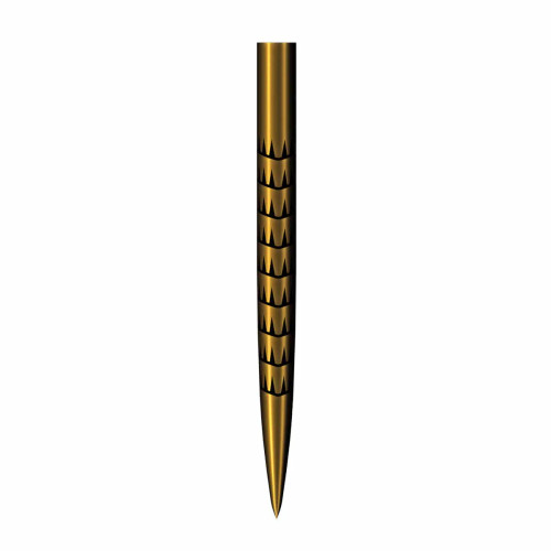 Badlands Tracks Steel Tip Dart Points Gold Ti