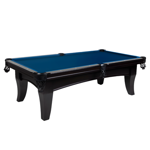 Brazos Matte Black Pool Table