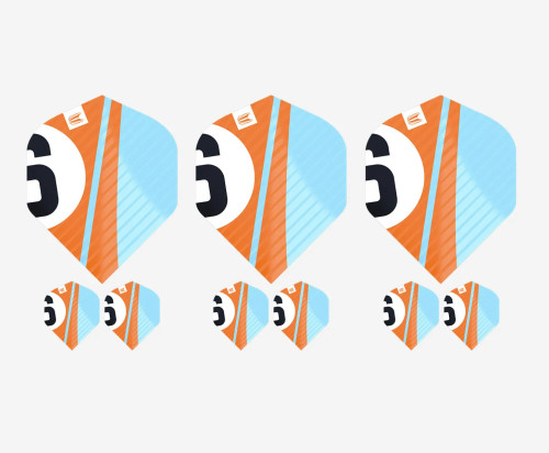 CHICANE 3 x SETS OF PRO.ULTRA ORANGE FLIGHT BAGGED 2023