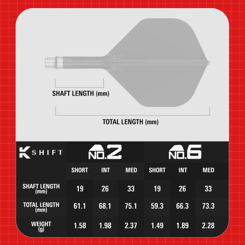 K-FLEX SHIFT WHITE  FLIGHT STD/NO6