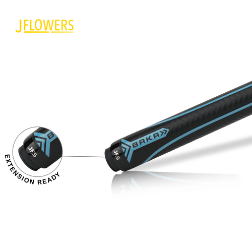 JFlowers BRKR Blue Break Cue w/ Leather Sports Wrap
