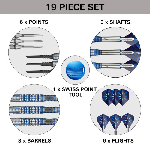 PHIL TAYLOR POWER Gx2 18G SOFT TIP DARTS 2025