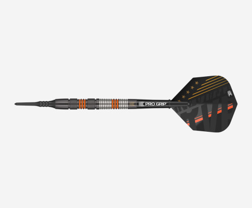 RAYMOND VAN BARNEVELD RVB 80% BLACK 18G SOFT TIP DART 2023