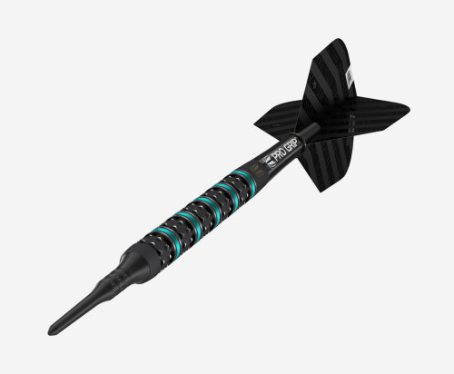 ROB CROSS BLACK EDITION 18G SOFT TIP DARTS 2023
