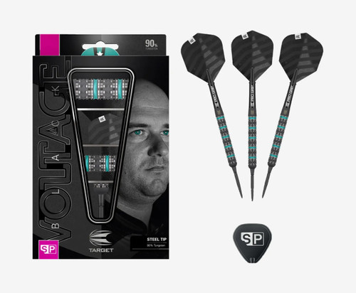 ROB CROSS BLACK EDITION SP 23G STEEL TIP DARTS 2023