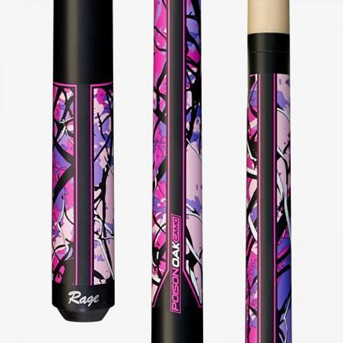 Rage Pink Poison Oak Camo RGCP Cue