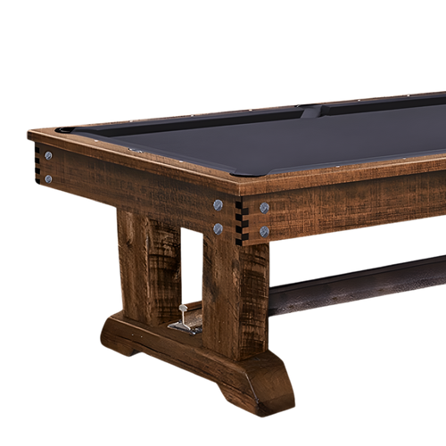 Midland Rustic Brown Pool Table