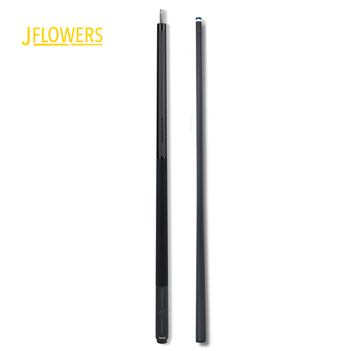 J Flowers Rodney Morris Black Cue w/ Leather Wrap