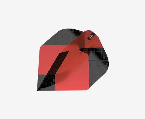 TARGET TAG BLACK & RED FLIGHTS x 3 SETS