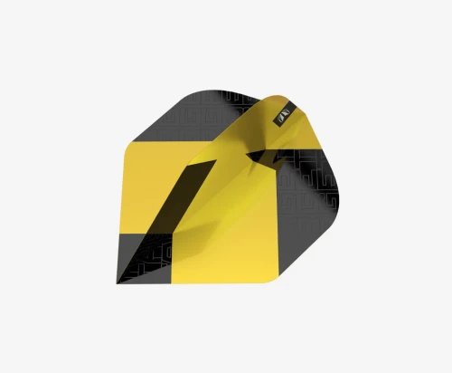 TARGET TAG BLACK & YELLOW FLIGHTS x 3 SETS