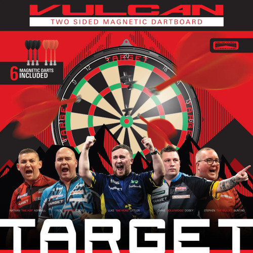 TARGET VULCAN MAGNETIC DARTBOARD 2025