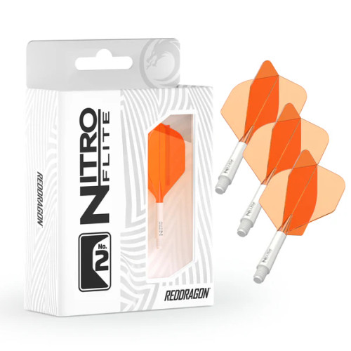 Red Dragon Nitro Flite Orange and White