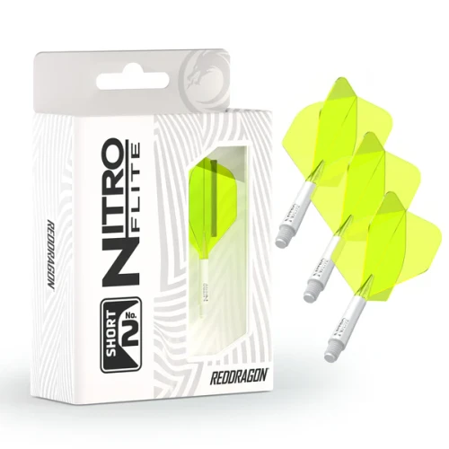 Nitro Flite - White Shaft and Yellow Flight