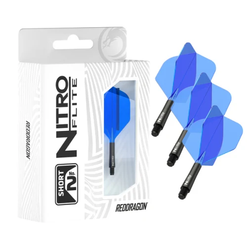 Nitro Flite - Black Shaft and Blue Flight