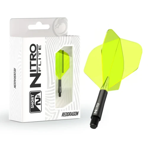 Nitro Flite - Black Shaft and Yellow Flight