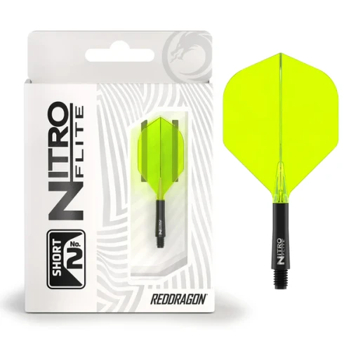 Nitro Flite - Black Shaft and Yellow Flight