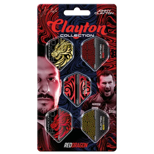 Jonny Clayton 1 Flight Card