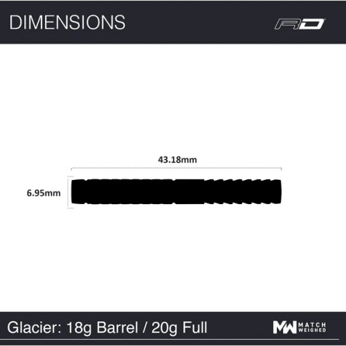 Gerwyn Price Glacier Soft Tip 18g