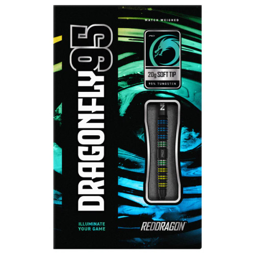 Dragonfly 95 Black - Tapered Soft Tip 18g