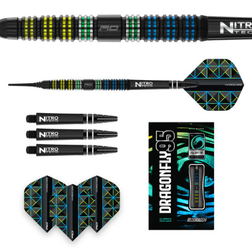 Dragonfly 95 Black - Tapered Soft Tip 18g