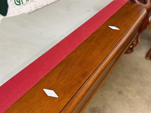 Pre-Owned 8' Brunswick Glenwood Chestnut Pool Table